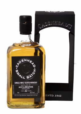 Allt-A-Bhainne Cadenhead 1992 22Y 52.5°